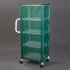 Multi Purpose Cart  4 Shelf with Mint Green Cover -11768