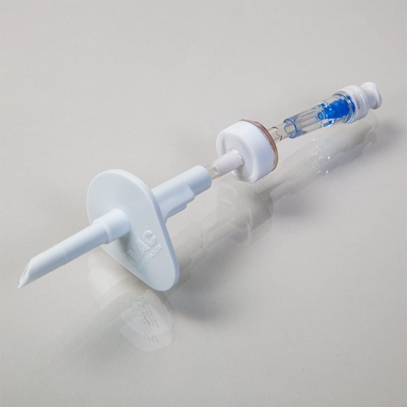 Health Care Logistics Bag Spike with Check Valve and Smartsite
