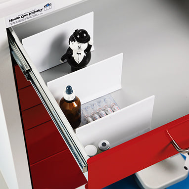 Health Care Logistics Magnetic Divider, 6 x 3