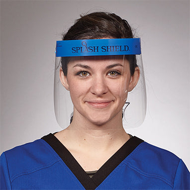 Health Care Logistics Disposable Full Face Shields, 72/Case
