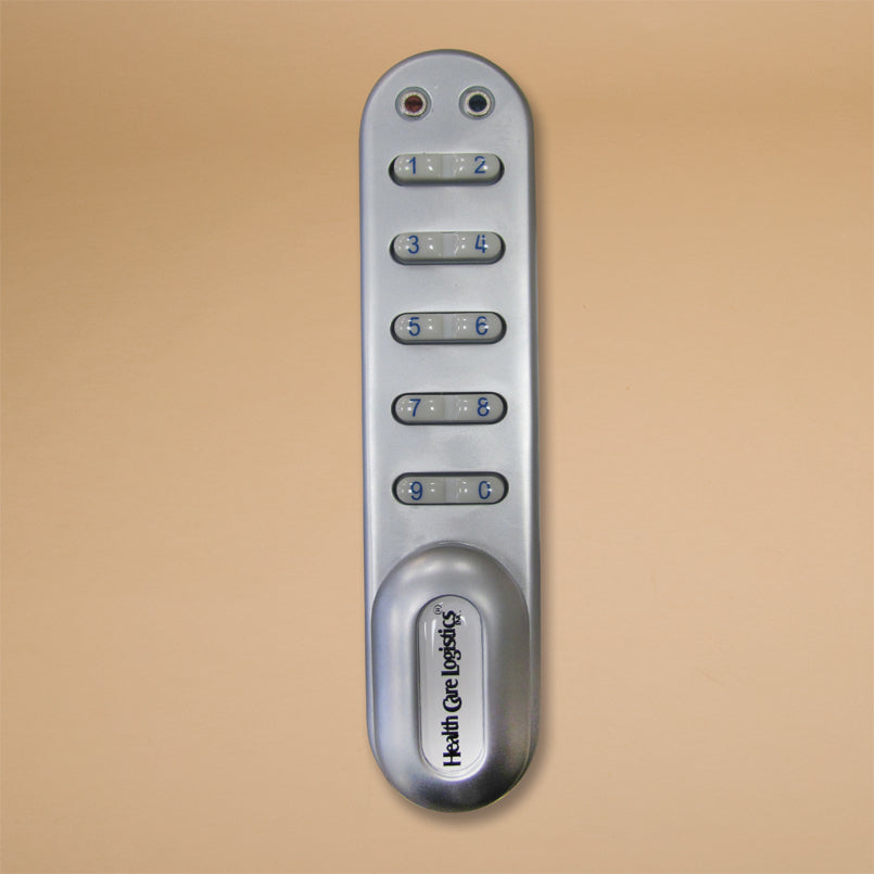 Health Care Logistics Keyless Entry Digital Lock, Vertical, 1-1/8 in. Spindle