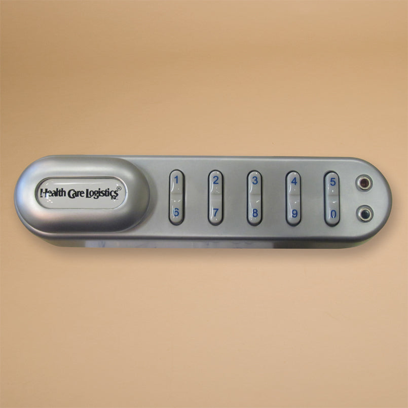 Health Care Logistics Keyless Entry Digital Lock, Horizontal Right, 1-1/8 in. Spindle