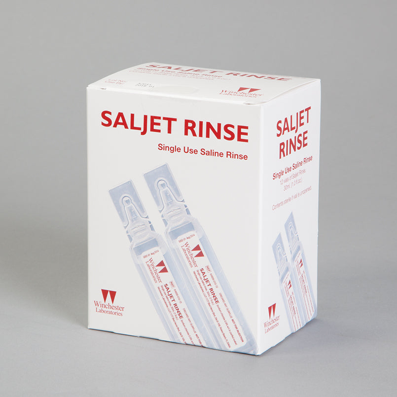 Health Care Logistics 16085-06 Saljet Rinse Single-Dose Sterile Saline Rinse