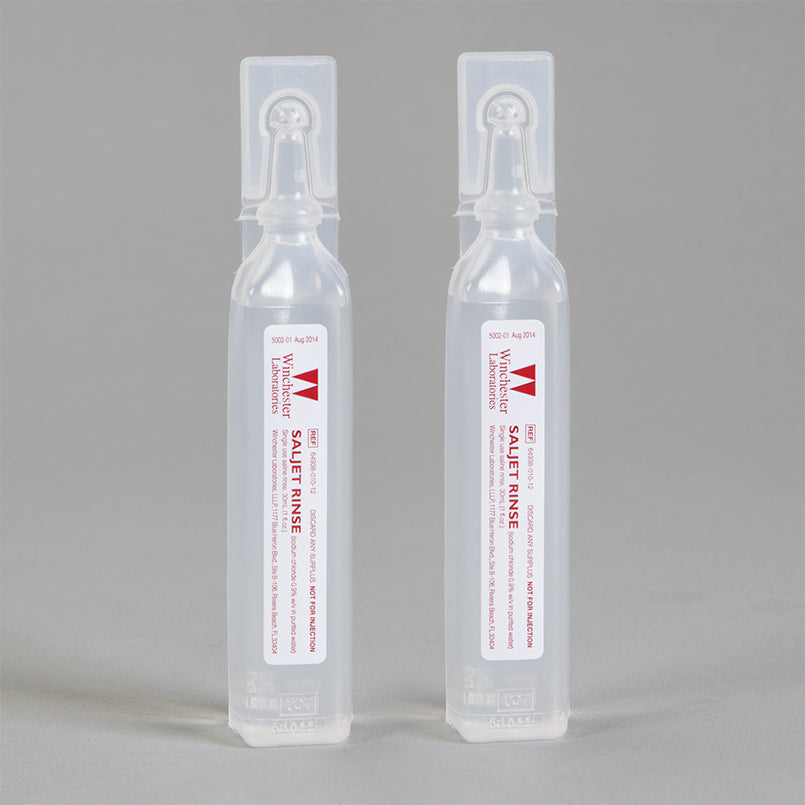Health Care Logistics Saljet Rinse Single-Dose Sterile Saline Rinse