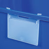 Label Holder for Item Tote Bin for Rolling Racks and Budget Totes