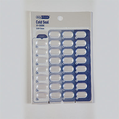 Health Care Logistics Memory Pac 31-Day Blister Card Set, Large, 500 Pkg.