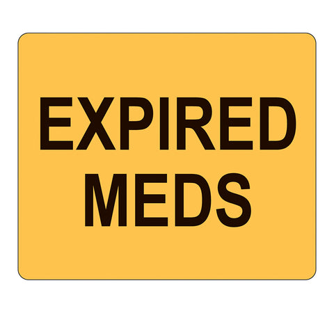 Expired Meds Labels