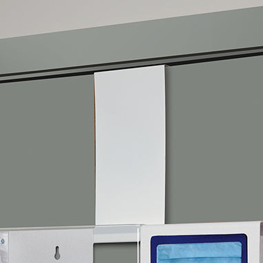 Health Care Logistics Door Hanger, Powder-Coated Steel
