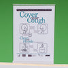 Sign Holder for Respiratory Hygiene Station