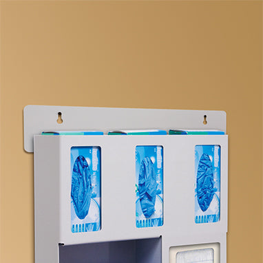 Health Care Logistics Wall/Glass Mount for PPE Organizer