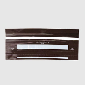 Self-Sealing Tamper-Indicating Bags, Amber, 15 x 3