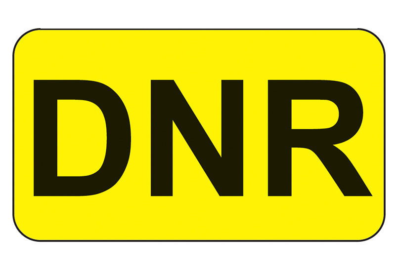 Health Care Logistics DNR Labels