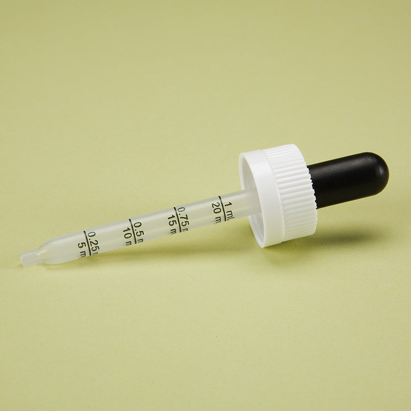 Health Care Logistics Calibrated Droppers Only - White