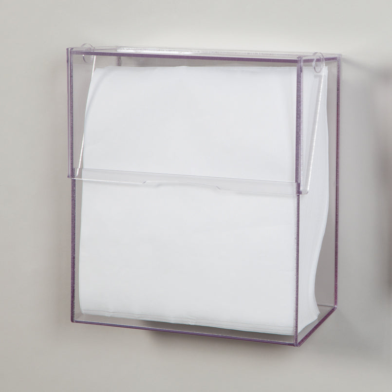 Health Care Logistics Wall Mount Wipe Dispenser for 12 x 12 wipes