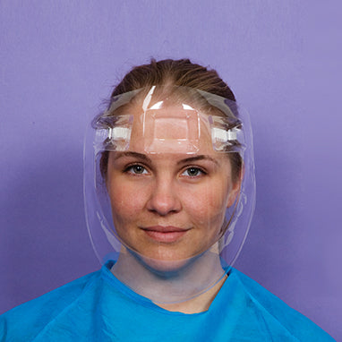 Health Care Logistics BetterShield Disposable Face Shields, Pkg.