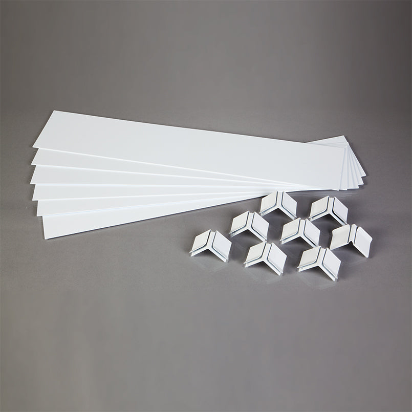 Clips and Strips Divider Set, 4 Inch