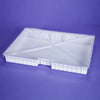 Full-Size Crash Cart Box with Amber Slide-In Lid