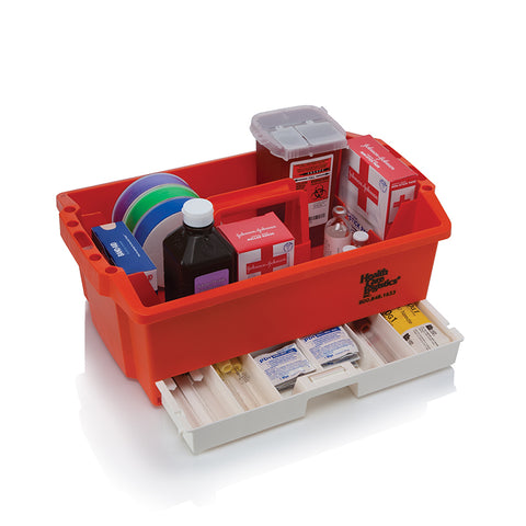 Emergency Carry Caddy with Drawer, 16.5x6x10