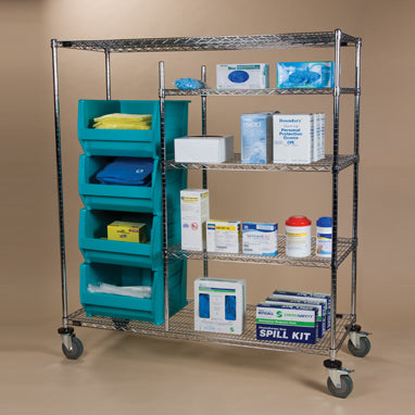 Health Care Logistics Storage Transport Cart