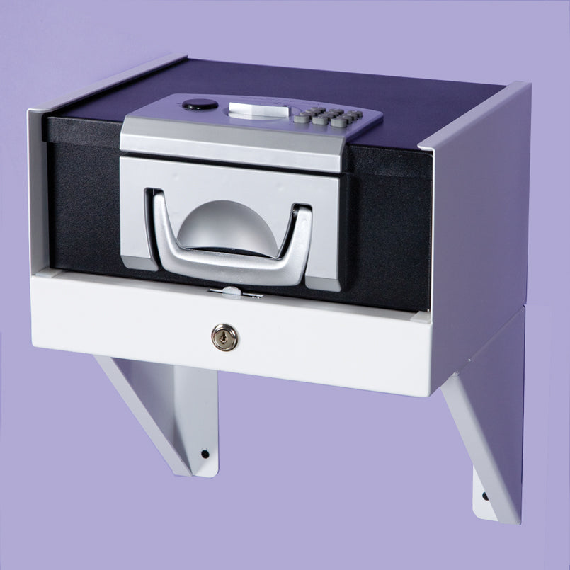 Health Care Logistics Electronic Security Box with Wall Mount Bracket