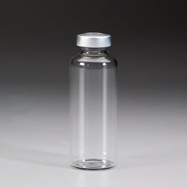 Health Care Logistics Sterile Empty Vials, Clear, 30mL