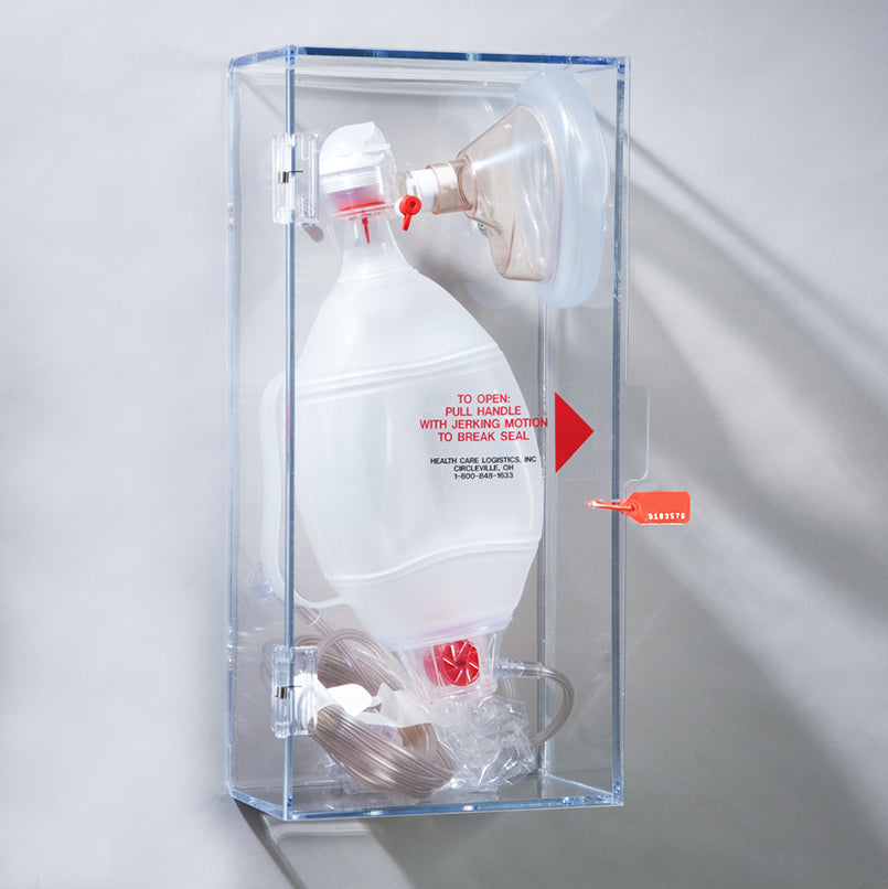 Health Care Logistics Quick Access Resuscitation Bag and Tubing Holder