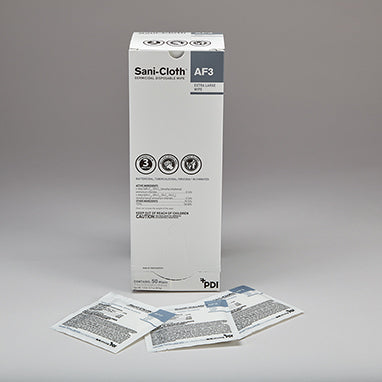 Health Care Logistics Sani-Cloth® AF3 Germicidal Wipes, 11½ x 11¾, Individually Wrapped