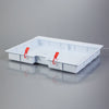 Shallow Crash Cart Box For Metro Lifeline Cart with Clear Slide-In Lid