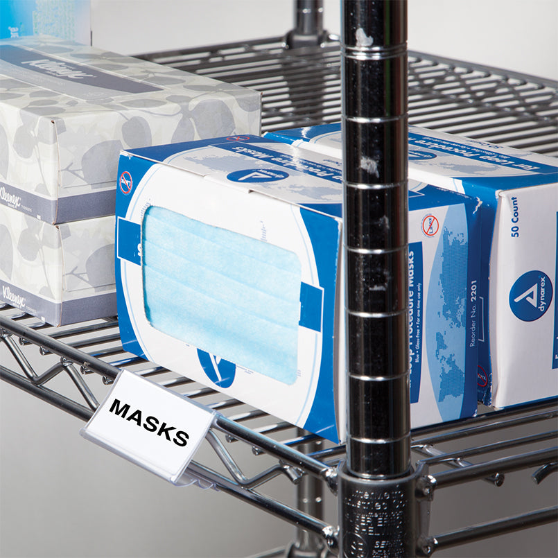 Health Care Logistics Angled Label Holders