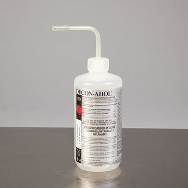 Health Care Logistics Sterile DECON-AHOL® WFI Squirt Bottles, 16 oz., Case