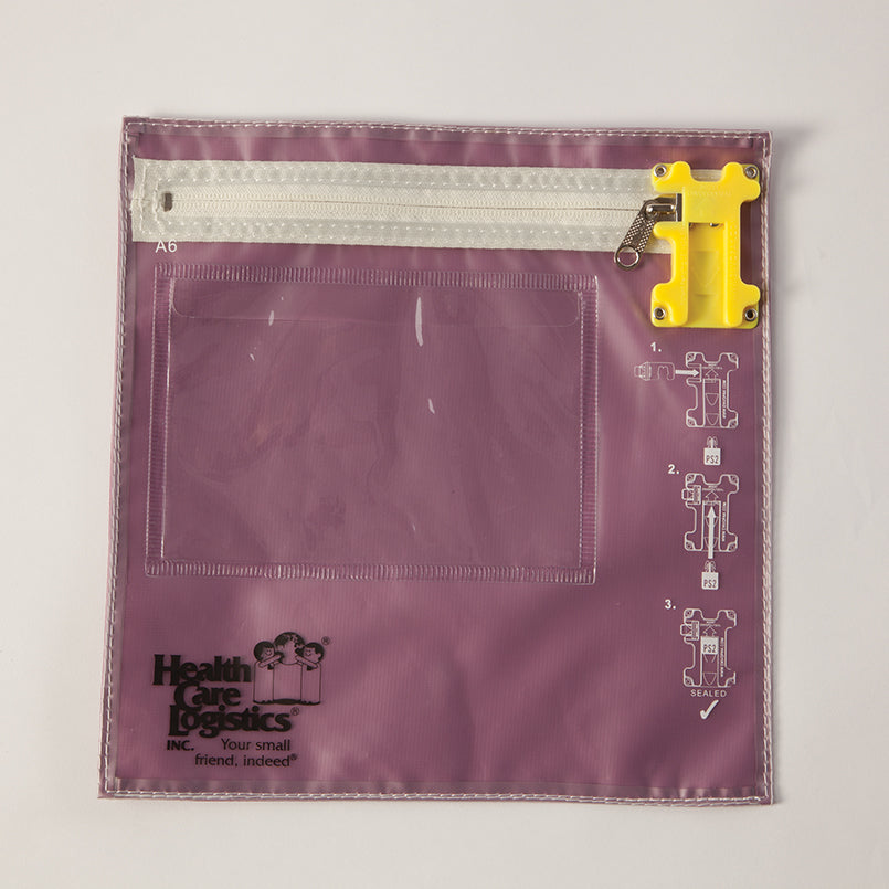 Health Care Logistics Reusable Secure Transport Bag, Small
