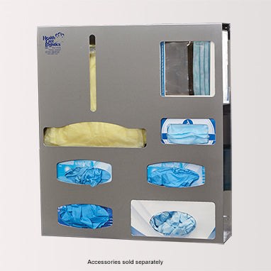 Health Care Logistics PPE Organizer, Stainless Steel