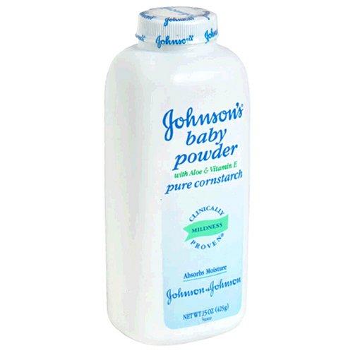 Aloe Vera Pure Cornstarch Baby Powder with Vitamin E, 1.5 oz