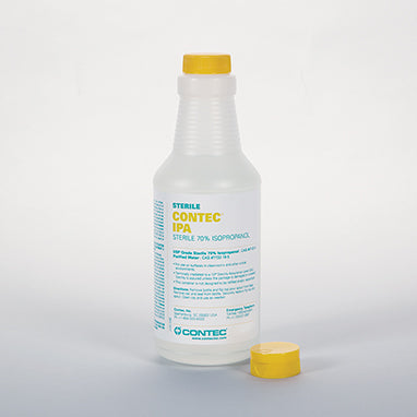 Health Care Logistics Sterile Isopropanol Alcohol, Flip-Top, 16 oz., Case