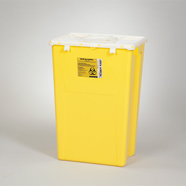 Health Care Logistics HCL® Chemo Waste Containers, 18-Gallon, Case