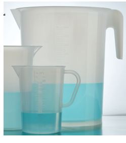 Health Care Logistics Plastic Graduated Pitcher, 10L