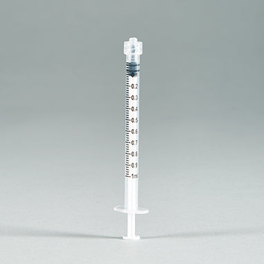 Sterile Vesco Luer-Lock Syringes, 1mL