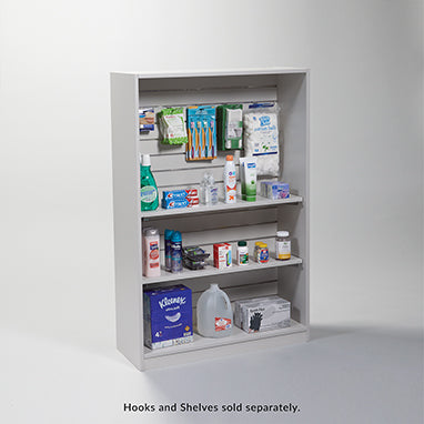Health Care Logistics Slatwall Cabinet, 54 Inch