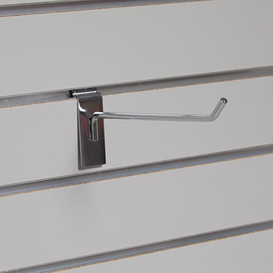 Health Care Logistics Slatwall Hook, Wire, 8 Inch