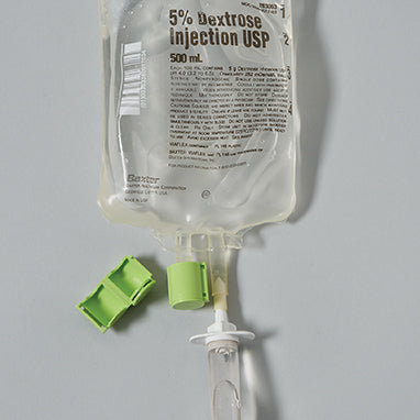 Health Care Logistics PrepLock™ Tamper-Evident Add- Port Caps for B. Braun IV Bags