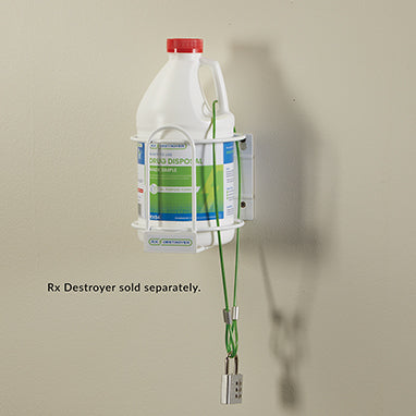 Health Care Logistics Wall Mount w/ Cable for 20386 Rx Destroyer™