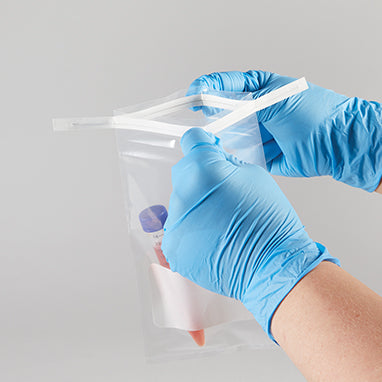 Health Care Logistics Sterile SureSeal™ Sampling Bags w/ Write-On Block, 4½"W x 9"H