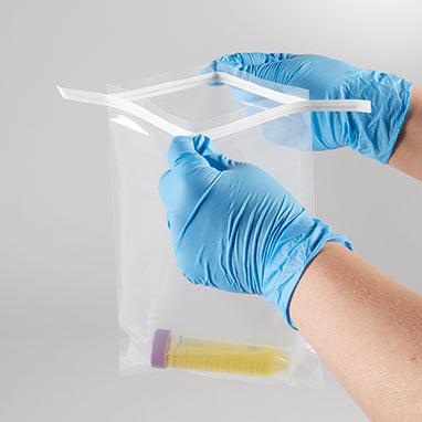 Health Care Logistics Sterile SureSeal™ Sampling Bags, 7"W x 11¾"H