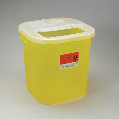 SHARPS-tainer® Sharps Container, 8-Gallon, Yellow