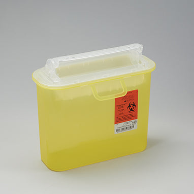 SHARPS-tainer® Sharp Container, 5.4-Quart, Yellow
