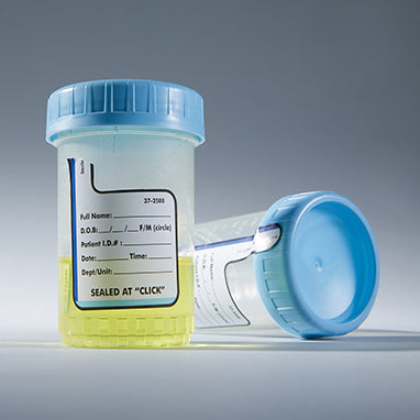 Health Care Logistics Sterile ClickSeal™ Specimen Containers