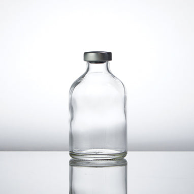 Health Care Logistics Sterile Empty Vials, Clear, 50mL