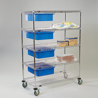 Health Care Logistics Bin Cart, 48"