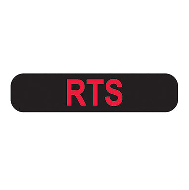 Health Care Logistics RTS Labels (Return to Stock)