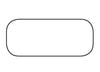 Blank White Labels - 7/8"W x 3/8"H